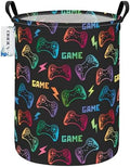 Round Collapsible Game Controller Laundry Hamper by ONOEV