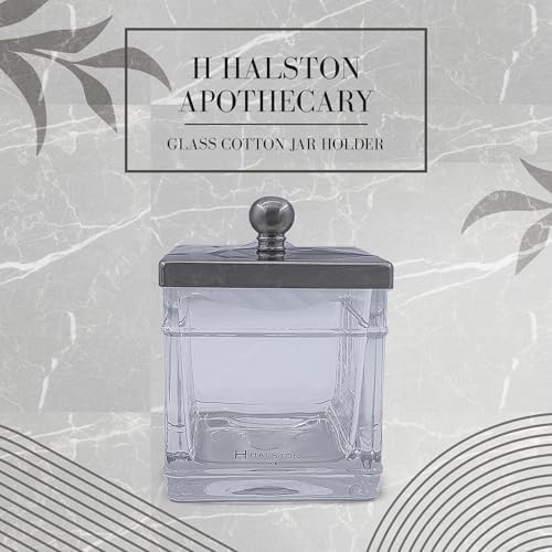 Clear Transparent Hotel Style Apothecary Tempered Glass Canister Jar W/ Matte - Image 3