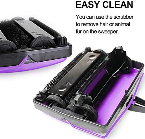 Yocada Carpet Sweeper Cleaner Manual Household Sweeper Lightweight - Image 5