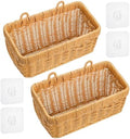 ZEAYEA 2 Pack Cute Small Wall Hanging Basket by ZEAYEA