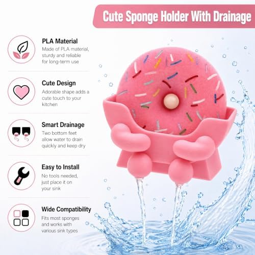 Sponge Holder for Kitchen Sink - Image 4
