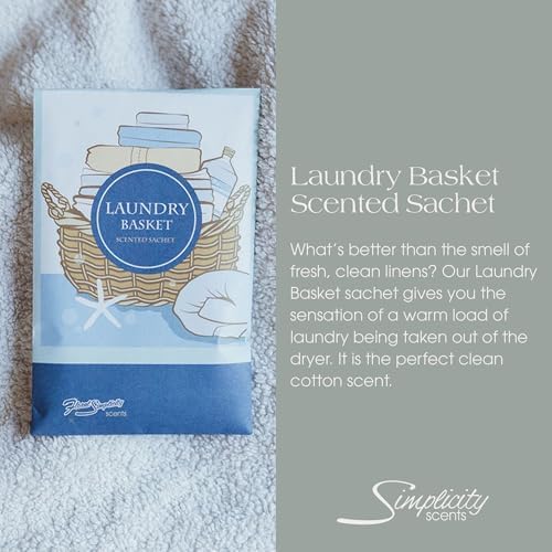 Laundry Basket Scented Sachets Pack of 3, Everyday - Image 2