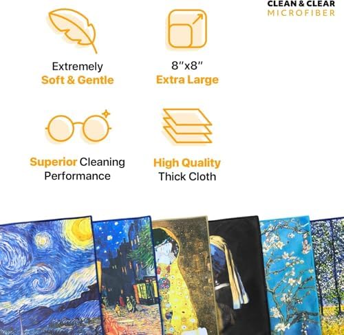 Large Microfiber Cleaning Cloths – Classic Art “Dance at Le Moulin de la - Image 6