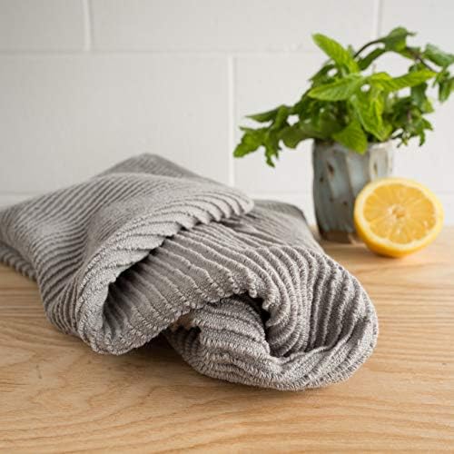 Now Designs 197422aa Ripple Kitchen Towel, London Grey - Image 7