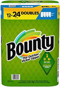 Bounty White Full Sheet Paper Towels, 12 Double Rolls by Bounty