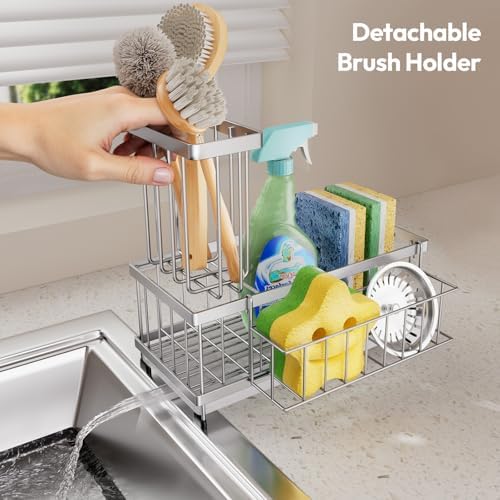 SWTYMIKI Sink Caddy Sponge Holder - Image 6