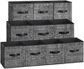 SONGMICS Storage Cubes, 11-Inch Foldable Closet Organizers by Unknown