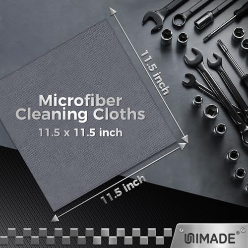 UNIMADE Microfiber Cleaning Cloth, 400 Pack Microfiber Towels - Image 2