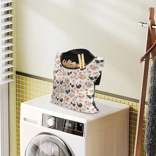 Chicken Clothespin Bag Flower Clothespin Storage - Image 3