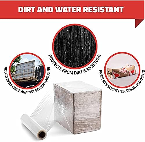 Simply Cool 4 Pack Stretch Wrap 11 Inch 1000 Ft 60 Gauge - Image 3