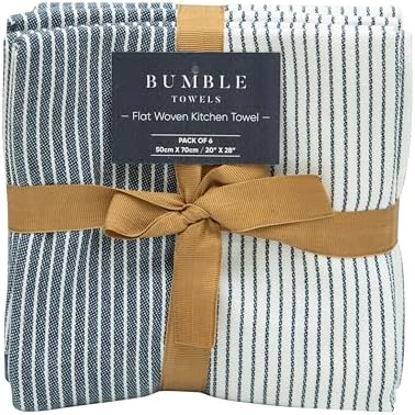Premium Kitchen Towels 6 Pack 100% Cotton - Image 3
