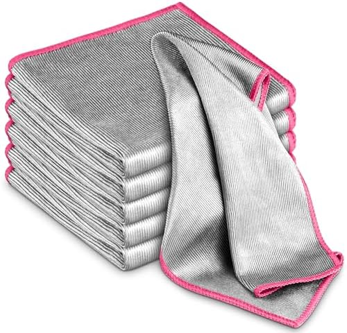 Airlab Glass Polishing Streak Free Miracle Cleaning Cloth, Sliver-Pink by AirlabStudio