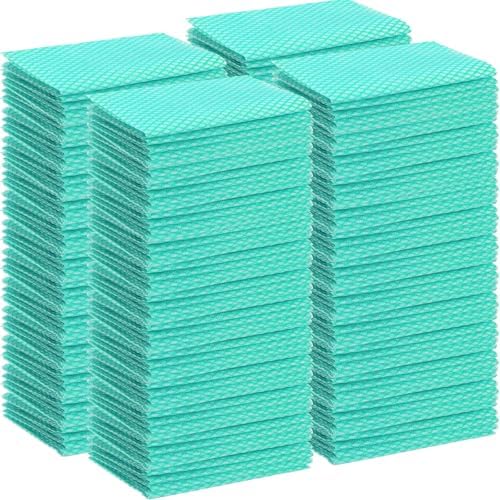 Tioncy 400 Pcs Disposable Cleaning Cloths Reusable Handy Wipes by Tioncy