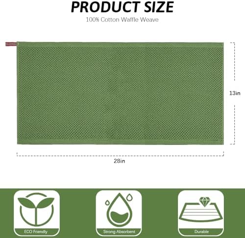 Nialnant 6 Pack Kitchen Towels, Large 100% Cotton Hand Towels, Absorbent Dish - Image 2