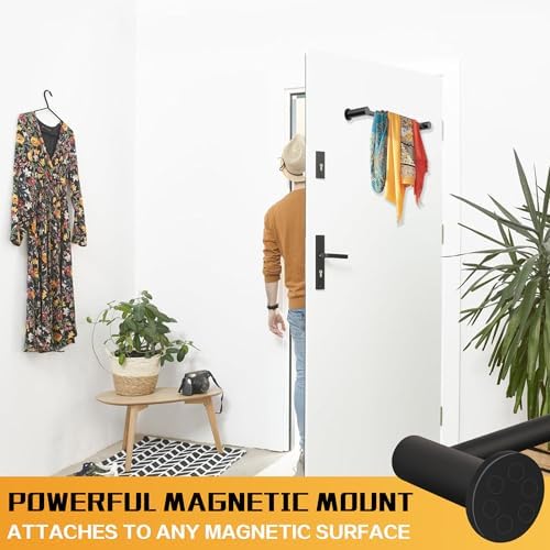ULIBERMAGNET Magnetic Towel Holder, 1 Set Magnetic Towel Bar Holder - Image 4