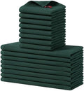 Homaxy 16 Pack 100% Cotton Kitchen Towels and Dishcloths Set by Homaxy