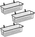 SheeChung Hanging Wall Wire Baskets, Portable Metal Wall Mount Basket by SheeChung