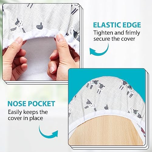 Seiritex Table Top Ironing Board Cover 12 x 32 inch, 3 Layers Small Iron Board - Image 2