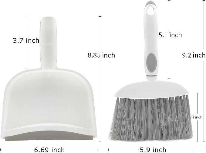 Whisk Mini Broom & Dustpan: 2pcs Tent, Desk Cleaner - Image 7