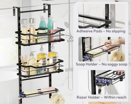 SWTYMIKI Over the Door Shower Caddy - Image 6