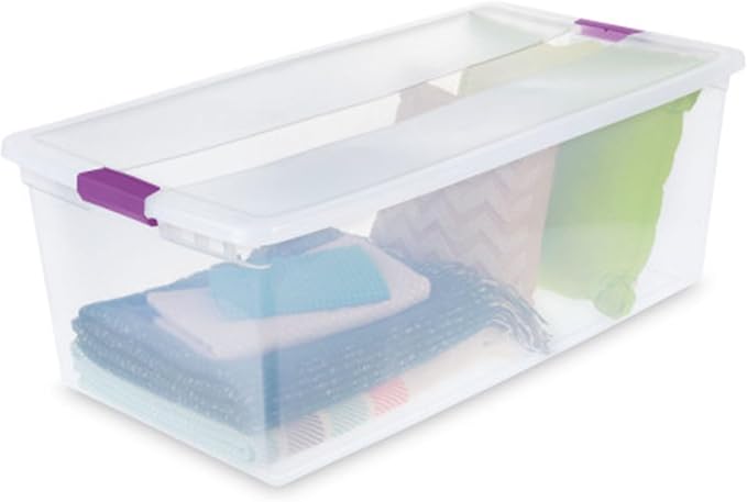 Sterilite Clearview Latch Boxes, Storage Bins - Image 2