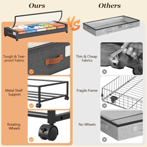 Yecaye 85 L Under Bed Storage - Image 4