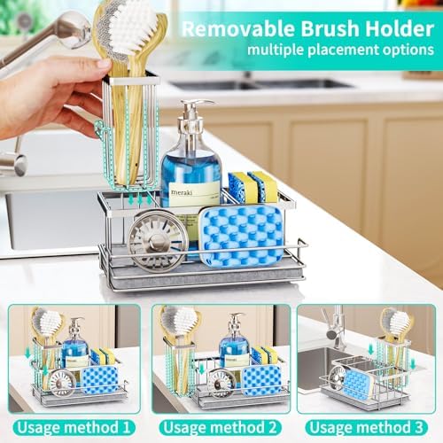 HapiRm Sink Caddy Sponge Holder - Image 3