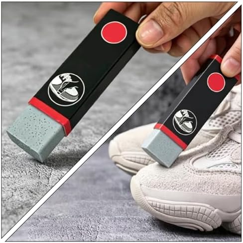 Suede Shoe Brush Eraser Set:3 Pcs Soft Suede Nubuck Shoes Brush Cleaner Kit - Image 5