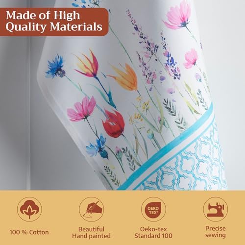 Maison d' Hermine Kitchen Towels Set of 3 Reusable 100% Cotton 27.50" x 20" - Image 3