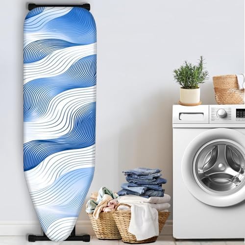 Nuxovilar Flowing Wave Lines Ironing Board Cover 15x54 Polyester - Image 3