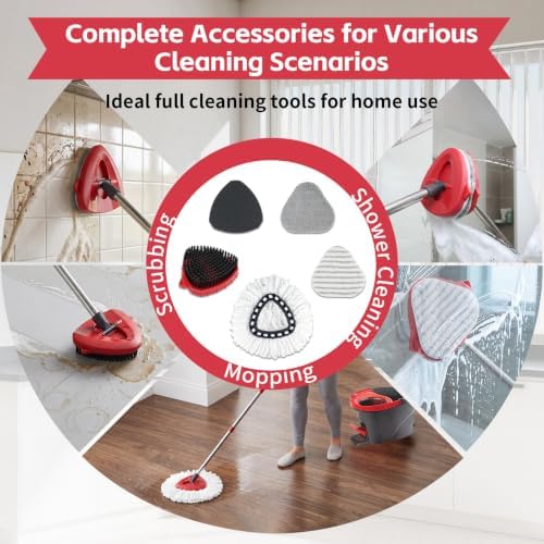 Spin Mop Replacement Head, Base - Image 6