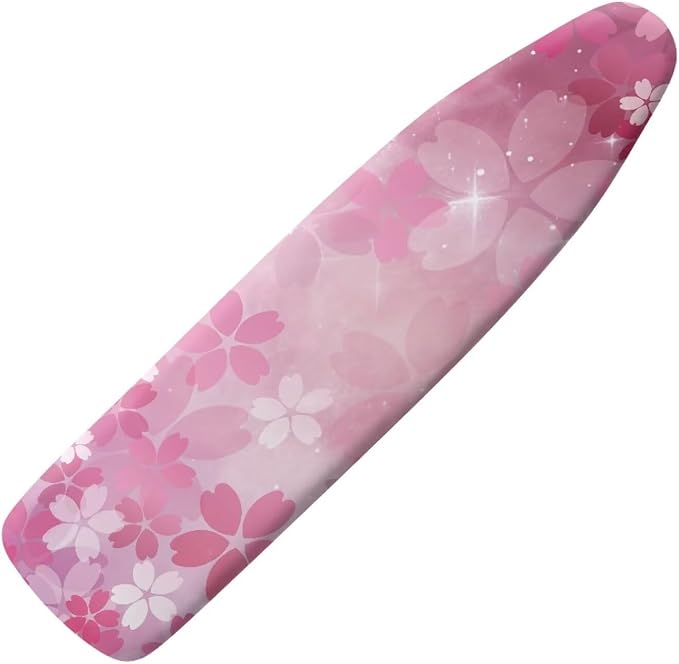 Pink Iron Board Cover Cherry Blossom Ironing Board Cover and Pad Soft Stain by Unknown