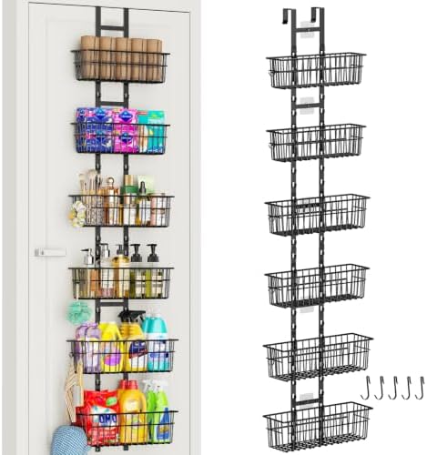 Hongtamoya Over The Door Organizer, Adjustable Hanging Door Organizer by Hongtamoya