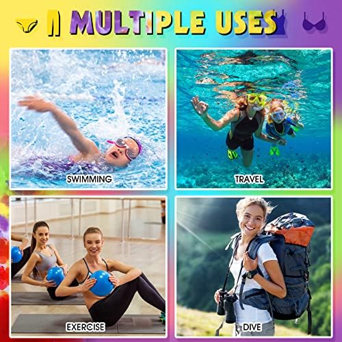 Shappy 2 Pack Wet Dry Bag Travel Laundry Waterproof, Tie Dye Style - Image 5