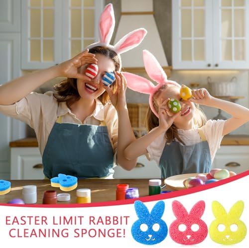 FillTouch Rabbit 3 Pcs Scrub Sponge - Image 3