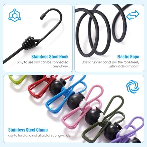 Magnetic Clothesline for Cruise Ship, Portable Clothes Line for Traveling - Image 6