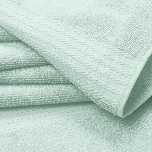 GLAMBURG Ultra Soft 6-Piece Hand Towel Set 16x28-100% Ringspun Cotton - Image 2