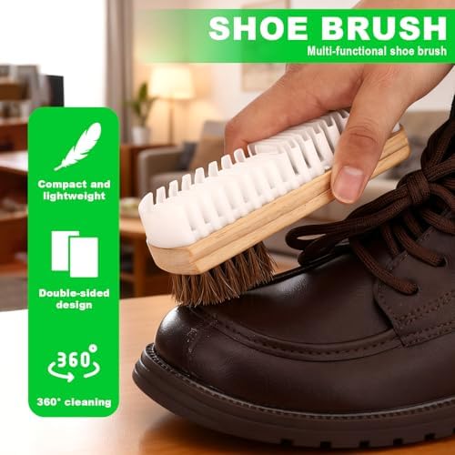 2pcs 2-in-1 Suede Shoe Brushes - Image 4