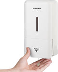 anydry Liquid Hand Soap Dispenser Wall Mounted 27oz Large Capacity White | by ANYDRY