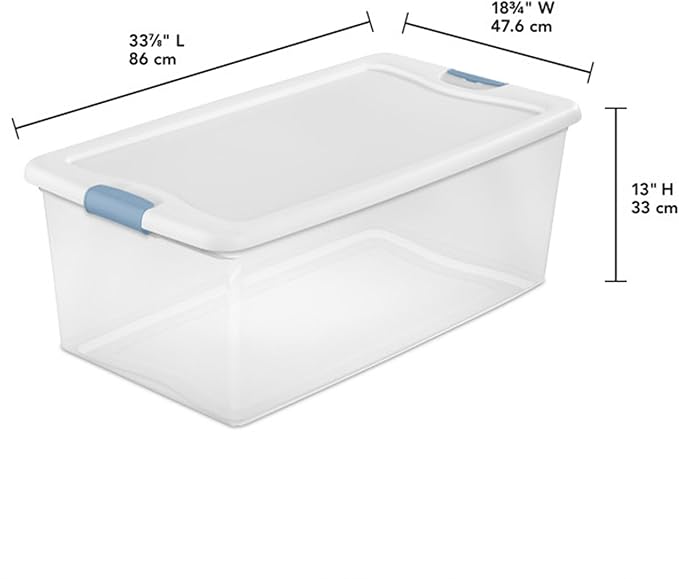 Sterilite Latching Box with Lids - Image 2