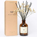 Flower Reed Diffuser Set Lime & Citrus Scent by WEALD+TRIBE