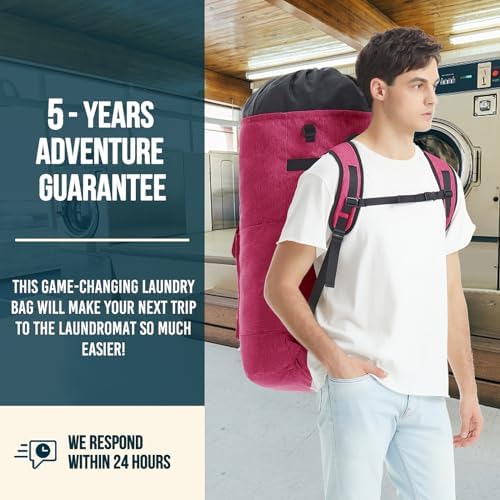 Laundry Bag Extra Large 115L，Laundry Backpack - Image 6