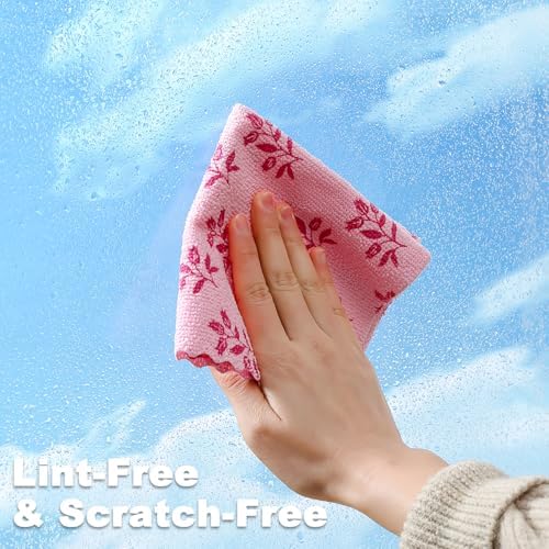 Microfiber Cleaning Cloth Roll, 80 Pack Cleaning Towels, Lint Free Rags Paper - Image 2