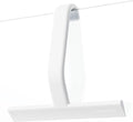 JustHang Shower Squeegee with Built-in Hook, 10-Inch White | Award-Winning by dancemoon