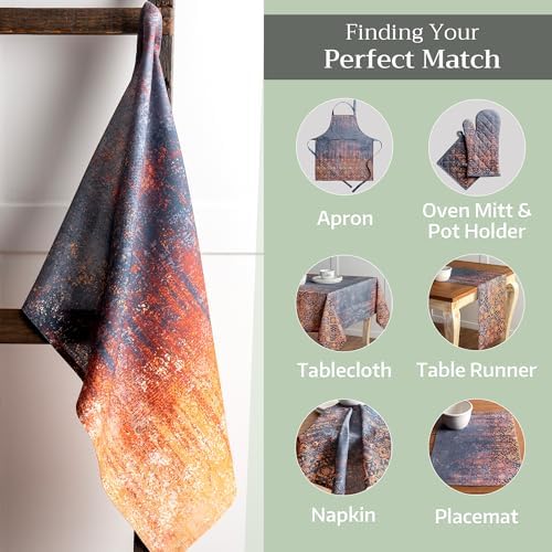 Maison d' Hermine Kitchen Towels Set of 3 Reusable 100% Cotton 27.50" x 20" - Image 5