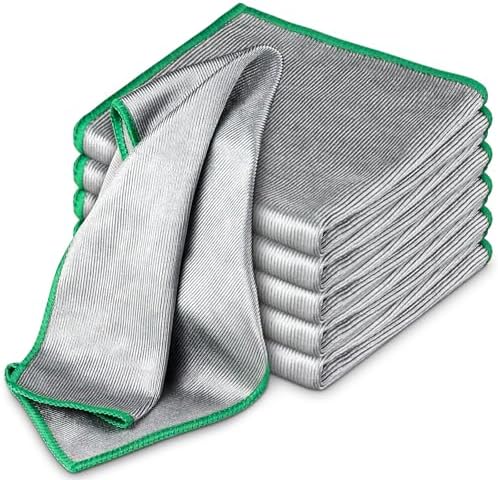 Airlab Glass Polishing Streak Free Miracle Cleaning Cloth, Sliver-Green by AirlabStudio