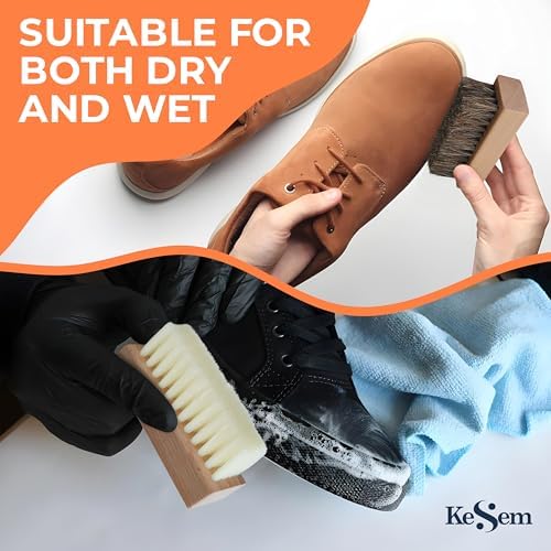 3 Small Shoe Cleaning Brush Set, Boots Sneaker Shoes Cleaner - Image 4