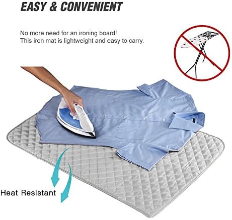 Ruibo Magnetic Ironing Mat Blanket, Iron Board Alternative Cover/Quilted Washer - Image 3