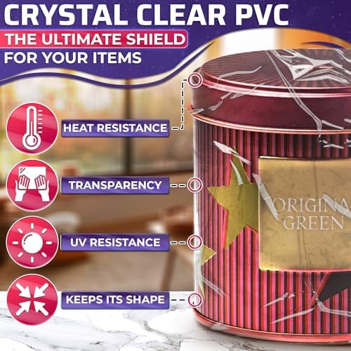 PalaYou 200 Pcs Clear Heat Shrink Wrap Bags, 5x7 Inches, PVC Film - Image 3