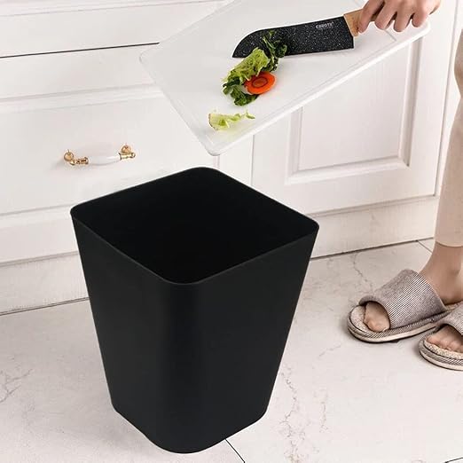 1.6 Gallon Small Trash Can Bathroom Wastebasket Garbage Can - Image 6